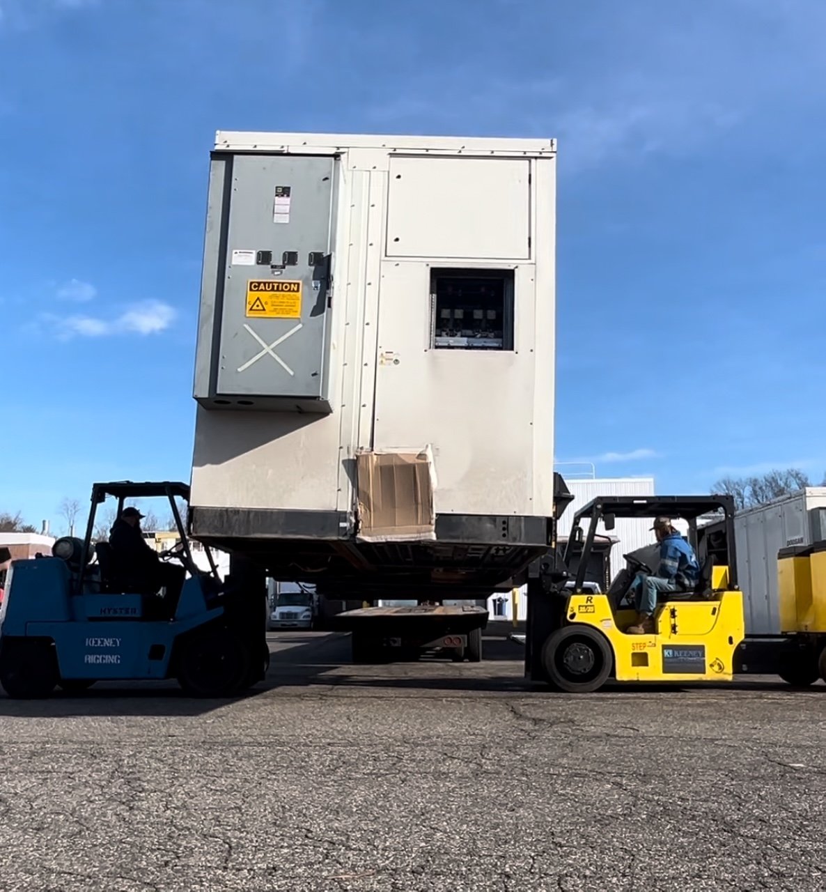 Machinery installation